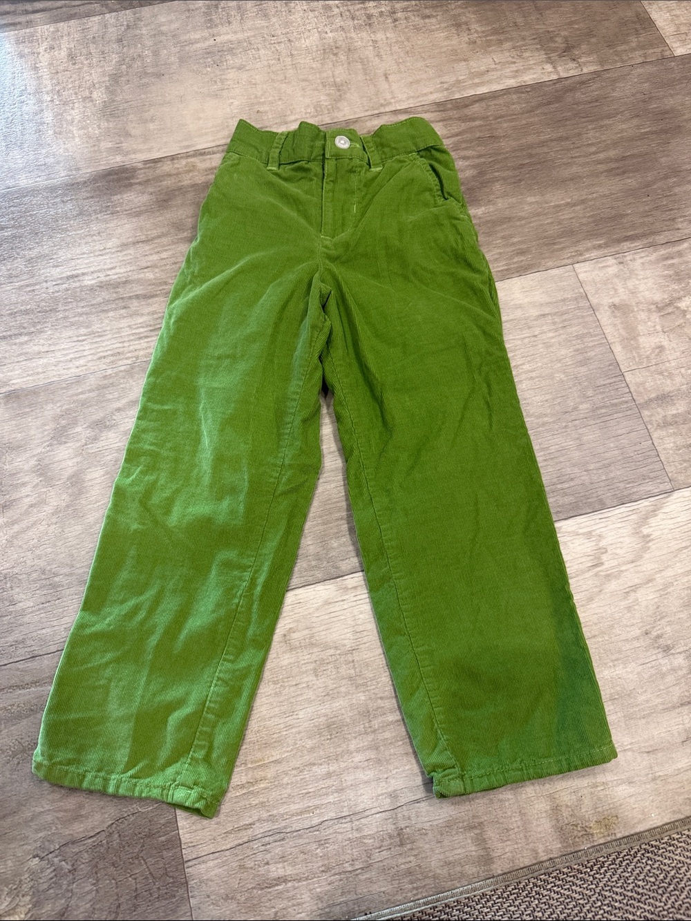Little English Bright Green Corduroy Pants